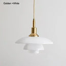 Axyaa Minimalist Glass Chandelier for Home Decor