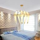 Axyaa Bird Chandelier LED Lamp for Home and Kids Room Decor