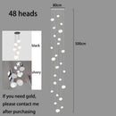 Axyaa Modern Staircase Chandeliers LED Pendant Light for Living Room Home Decor