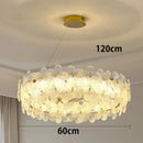 Axyaa Crystal Chandelier: Luxury Living Room & Dining Room Pendant Light