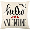 Valentine's Day Love Truck Pillowcase with Heart Design for Axyaa
