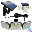 Axyaa Solar Wall Lights - Super Bright & Waterproof Outdoor Lamp with Adjustable Head