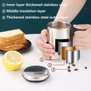 Axyaa Stainless Steel Thermal Coffee Mug with Handle and Lid
