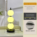 Axyaa Rainbow Candy Glass Balls LED Floor Lamp for Stylish Living Room Decor