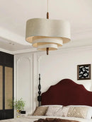 Axyaa Japanese Cloth Ceiling Chandelier for Home Decor - Wabi Sabi Style