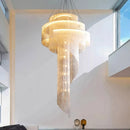 Axyaa Modern LED Pendant Chandeliers for Living Room Staircase Lighting