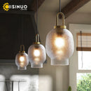 Axyaa Modern Glass Pendant Lamp for Living Room Restaurant Bar Decor