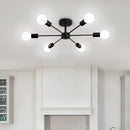 Axyaa LED Black Milk Edison Chandeliers - Modern Nordic Minimalist Indoor Lighting