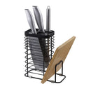 Axyaa Stainless Steel Kitchen Organizer for Knife, Pot Lid, Cutting Board