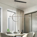 Axyaa Hanging LED Light for Kitchen, Bedroom, Living Room - Modern Nordic Design