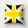 Axyaa Geometric Yellow Pillowcase for Chic Home Decor and Comfort