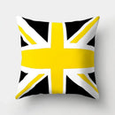 Axyaa Geometric Yellow Pillowcase for Chic Home Decor and Comfort
