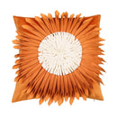 Axyaa Floral Velvet Cushion Cover - Girl's Heart Style Plush Pillowcase - Home Decor