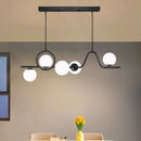 Axyaa LED Pendant Chandeliers for Modern Living and Dining Room Lighting