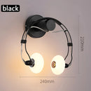 Axyaa Earphone Style LED Wall Lamp Kids Room Decor Personality Sconces