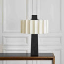 Axyaa Modern Metal Art Design Bedside Table Lamp for Bedroom Study Desk