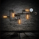 Axya Vintage Retro Water Pipe Gear Wall Light for Home Décor