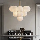 Axyaa Glass LED Pendant Lights for Modern Minimalist Decor