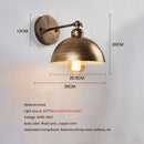 Axyaa Retro Industrial Wall Lamp for Restaurant & Cafe Decor