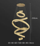 Axyaa Elegant Hall & Staircase Chandelier - Indoor Ceiling Light