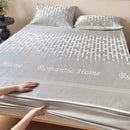 Axyaa Cool Carbon Light Antibacterial Ice Silk Mat Three-Piece Set