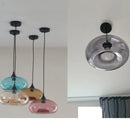 Axyaa Hanging Glass E27 Pendant Lamp for Modern Art Style Decor