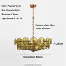 Axyaa Murano Glass Chandeliers: Luxury LED Pendant Lights for Elegant Decor