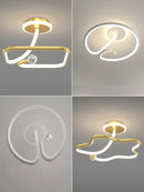 Axyaa Modern LED Ceiling Light Chandelier for Home Decor Lighting