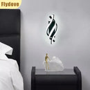 Axyaa Nordic Modern Courtyard Wall Lamp, LED Decorative Staircase Walkway Light