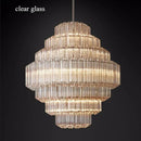 Axyaa Gold Crystal LED Chandeliers for Living Room Luxury Lighting Fixture