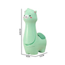 Axyaa Alpaca LED Desk Lamp with Pen Holder – Kids' Study Table Light