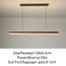 Axyaa Minimalist LED Chandelier for Home Villa Living Room Lighting
