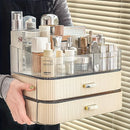 Axyaa Acrylic Makeup Drawer Organizer Stackable Skincare Beauty Storage Display Box