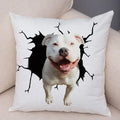 Axyaa Cute Dog Print Pillow Case for Home Decor and Comfort