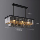 Axyaa LED Pendant Chandeliers for Modern Home Decor and Indoor Lighting