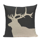 Axyaa Nordic Wildlife Cushion Covers 45x45cm Square Printed Pillow Case