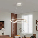 Axyaa Modern Minimalist Chandelier: Dimmable Pendant Light for Dining Table, Bar, and Home