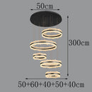 Axyaa Modern Pendant Light Dining Room Chandeliers LED Ceiling Lamp
