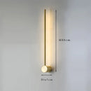 Axyaa Nordic Design Minimalist Long Wall Lamp for Modern Living Room & Luxury Hotel