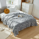 Nordic Cotton Throw Blanket | Axyaa Summer Quilt for Home Decor & Sofa