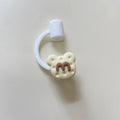 Axyaa Silicone Straw Toppers for Stanley Tumbler, Set of 2