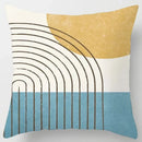 Axyaa Abstract Line Pattern Decorative Pillow Cover