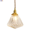 Axyaa Diamond Glass LED Pendant Lamp - Modern Nordic Hanging Lights