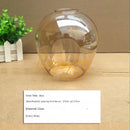 Axyaa Glass Magic Bean Pendant Lights with Concave Glass Shade - D12cm to D18cm