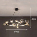 Axyaa Modern LED Pendant Chandeliers for Dining Room Lighting