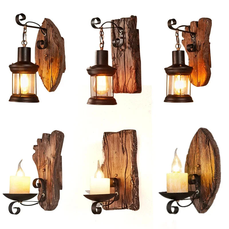 Industrial Retro Wall Lights for Axya - Stylish Interior Decor for Home or Business