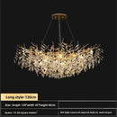 Axyaa Luxury Villa Crystal Pendant Chandelier.