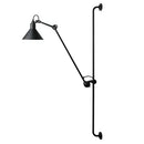 Axyaa White Black Long Rod Rocker Swing Arm Wall Lamp