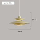 Axyaa Nordic Aluminum Pendant Light for Living Room, Restaurant, and Modern Decor