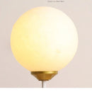 Axyaa Bear Wall Lamp: Kids Bedroom Moon Light Fixture with 3D Printing.